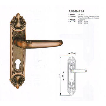 A98-B47 M Série de serrures de luxe Stlye